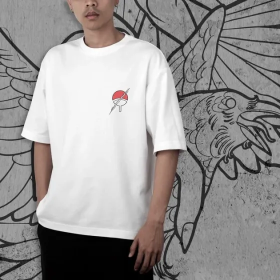 Футболка чоловіча з  принтом Наруто Вороны Итачи 2 Розмір 48 Дніпро