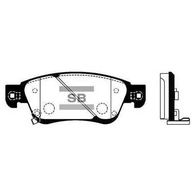 Гальмівні колодки HI-Q SP1478 Вінниця