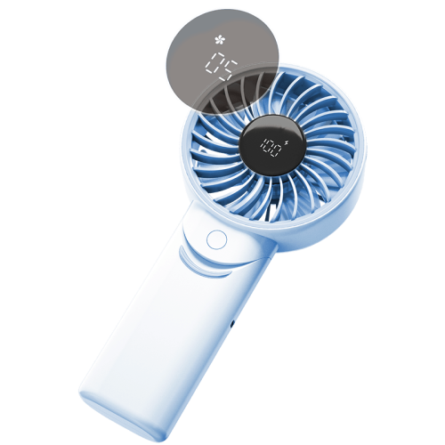 Вентилятор Nitecore NEF03 Pro LED-дисплей до 5.8 м/с (5 швидкостей) Синій Вінниця - фото 3