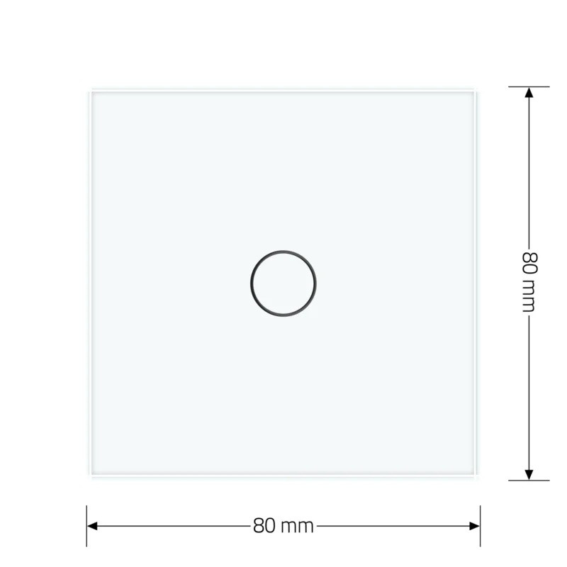 LIVOLO Комплект бездротовий сенсорний вимикач + розумний вимикач (реле) Livolo білий скло (VL- Коломыя - изображение 6