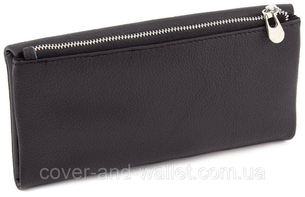Удобный длинный мужской кожаный кошелек ST 42 Киев - изображение 5