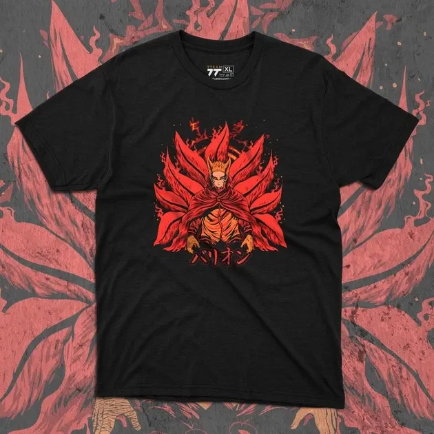 Футболка мужская с принтом Наруто Режим Баріон Размер 48 Anime0288 Днепр - изображение 1