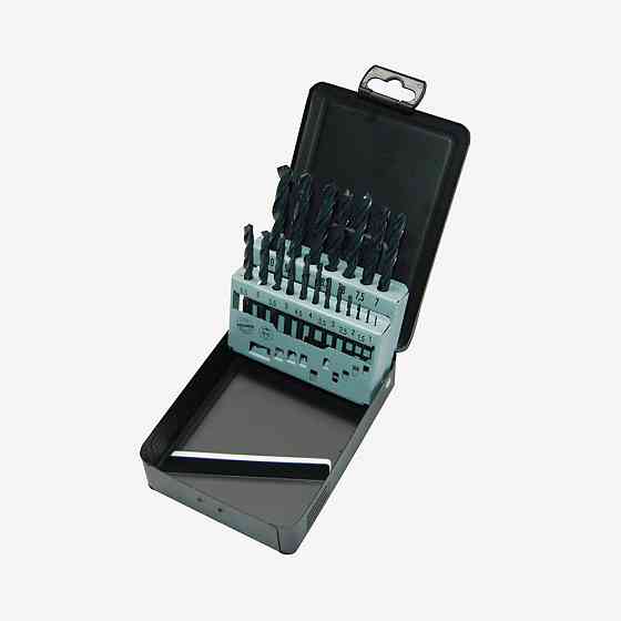 Набір свердл по металу HSS-R MILWAUKEE DIN338, (19шт) Одеса