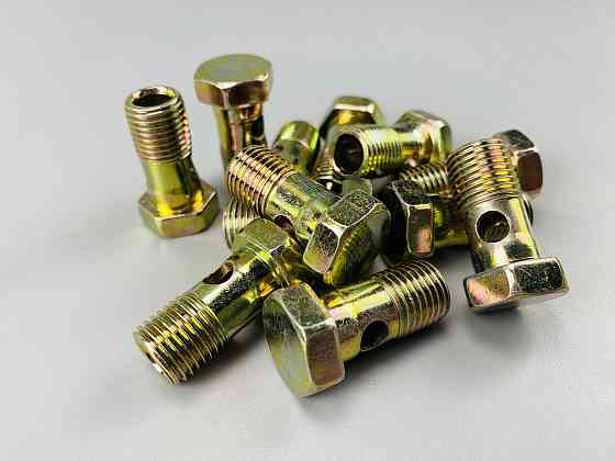 Болт-штуцер M 14 × 1.5 × 35 один отвір універсальний Мукачево