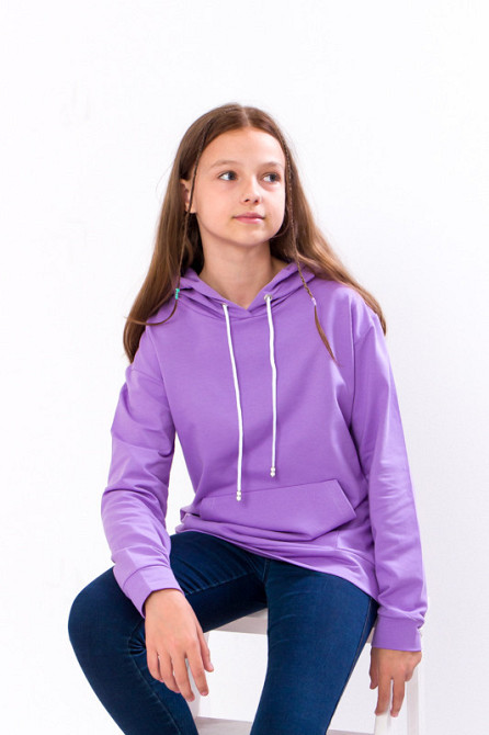 Худі для дівчинки (підлітковий) 80% бавовна, 20% поліестер, топ Крохатушка одяг Киев - изображение 3