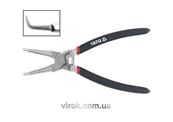 Знімач стопорних кілець YATO загн. (зжим) l=200мм [6/60] Одесса