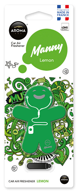 Ароматизатор Aroma Car Manny Lemon сухий Київ - фото 1