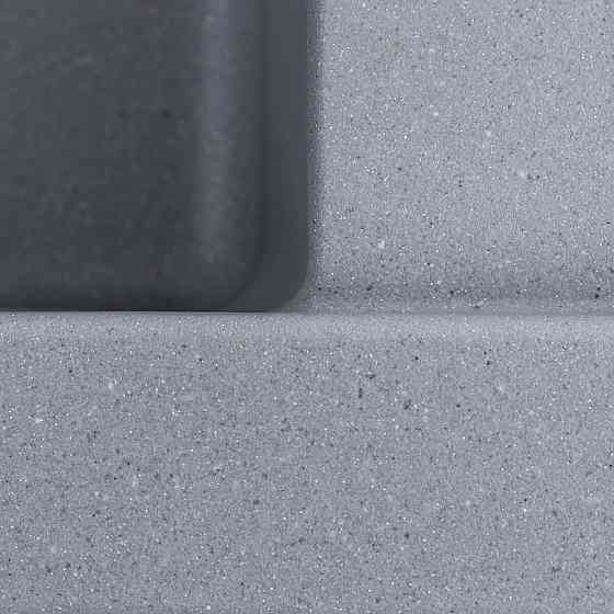 VALESO Гранітна мийка для кухні VALESO LOTOS 6550 матова Сірий металік Коломия