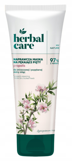 Маска для потрісканих п'ят Прополіс Herbal care 100 мл Київ - фото 1