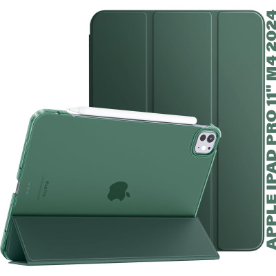 Чехол для планшета Armorstandart Tri Fold Hard Apple iPad Pro 11" M4 2024 Dark Green (711727) Винница - изображение 6