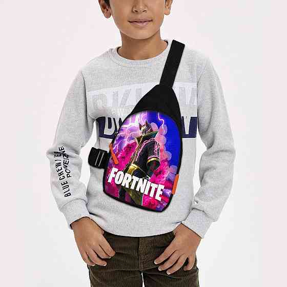 Сумка через плече дитяча Fortnite 29х17 см сумка слінг для хлопчика (01944) Київ