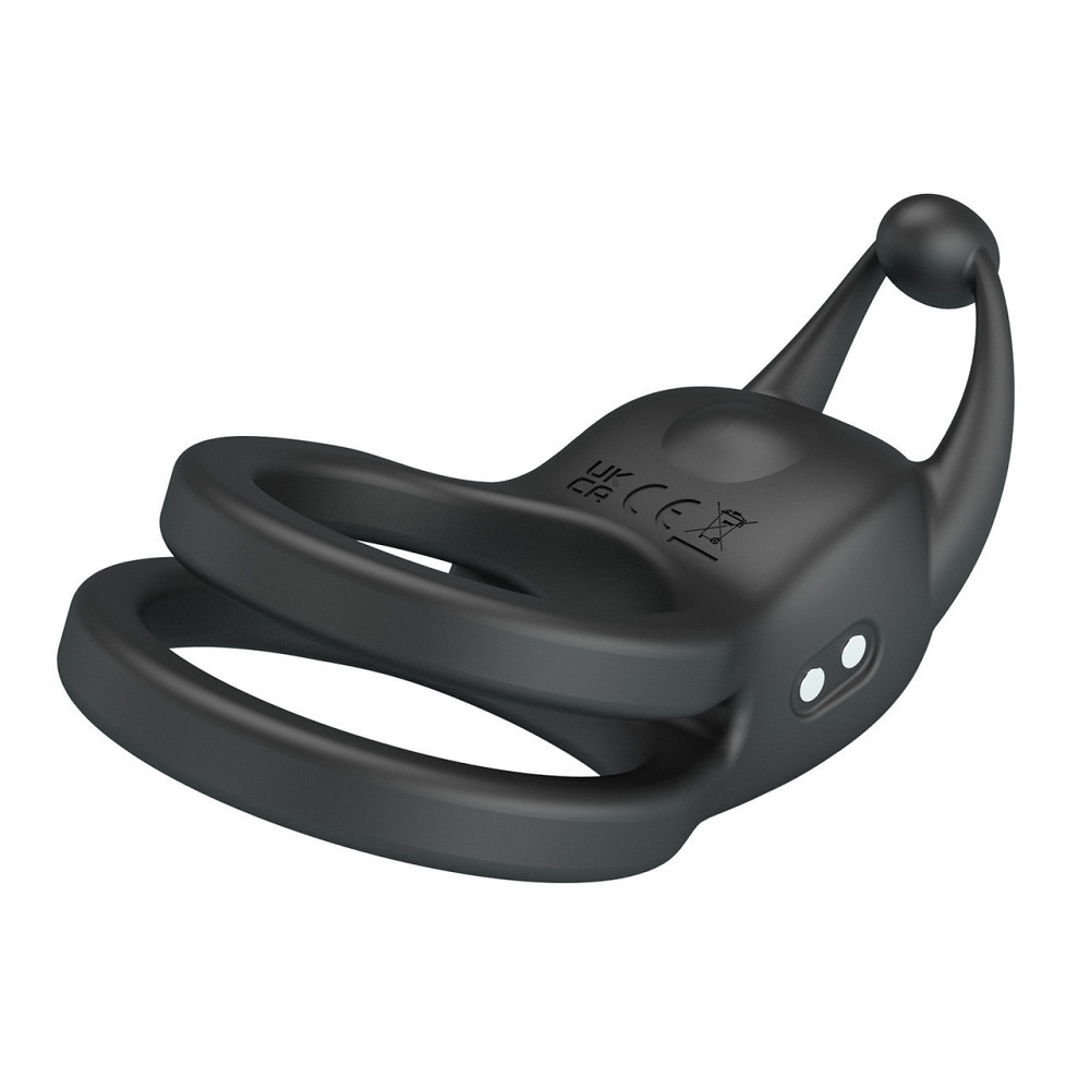 Кільце ерекційне Pretty Love - Goodwin Vibrating Double Penis Ring, BI-210222 Sex Aura Київ - фото 5