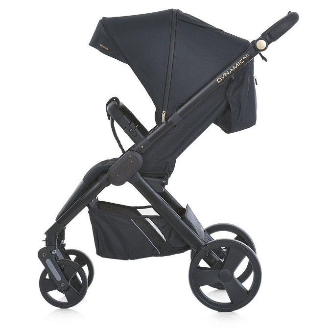 Коляска дитяча EL CAMINO DYNAMIC PRO Special Blac прогулянкова з чохлом та дощовиком Чорна (ME 1053-3) Чернігів - фото 6