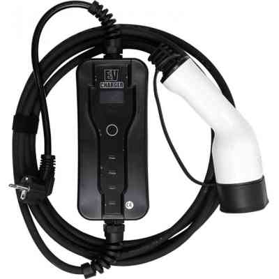 Зарядний пристрій для електромобіля HiSmart Type 2 - Schuko (220V), 16A, 3.6кВт, 1-фазное, 5м (EV200696) Вінниця