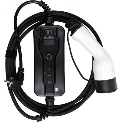 Зарядний пристрій для електромобіля HiSmart Type 2 - Schuko (220V), 16A, 3.6кВт, 1-фазное, 5м (EV200696) Вінниця - фото 2