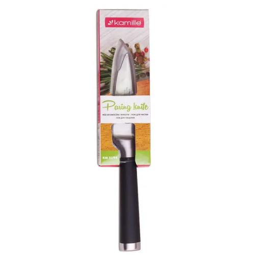 Ніж для овочів нержавіюча сталь порожнисті ручки "soft touch" 5194 KAMILLE Житомир