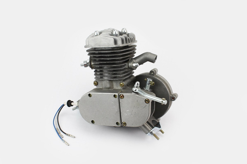 Двигун велосипедний 2Т, СІРИЙ Київ - фото 1