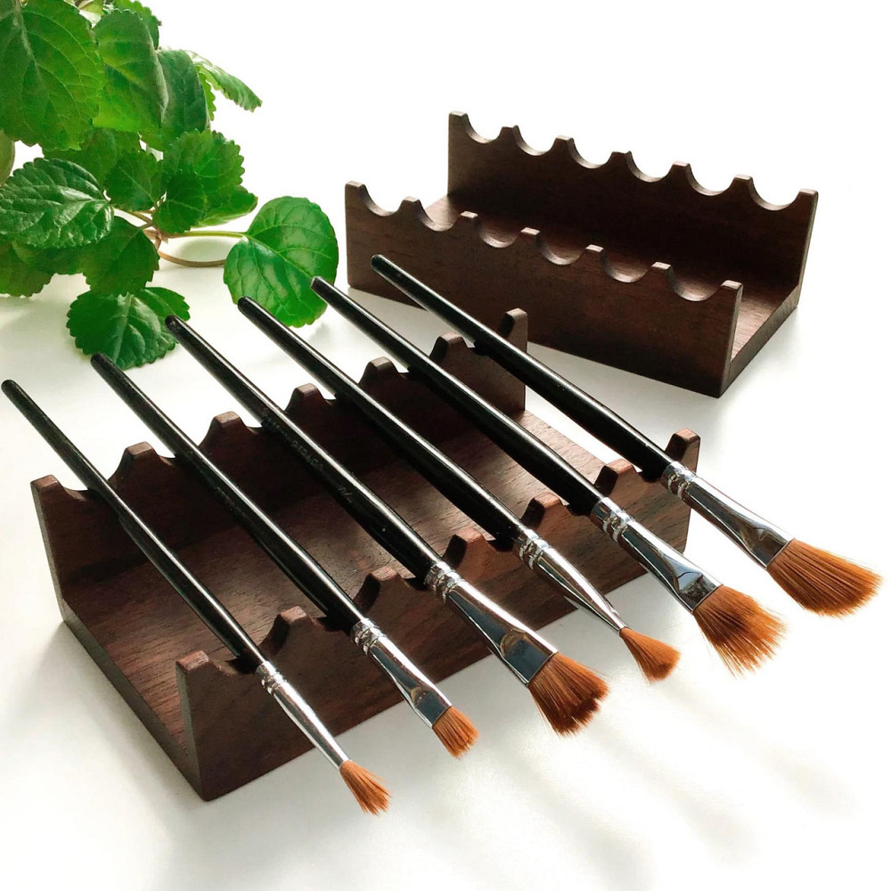 Органайзер для пензлів "Фігурал 6" капучино Миколаїв - фото 1