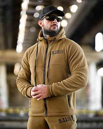 Зимовий флісовий костюм 5.11 кайот ВТ6861 Одеса