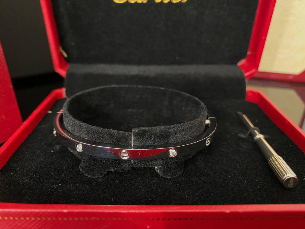 Cartier браслет із викруткою/ Брендовий браслет, люкс якість у гарному подарунковому пакованні Одеса - фото 6