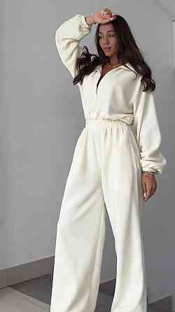 Жіночий теплий оверсайз комбінезон Фліс Полар Одеса