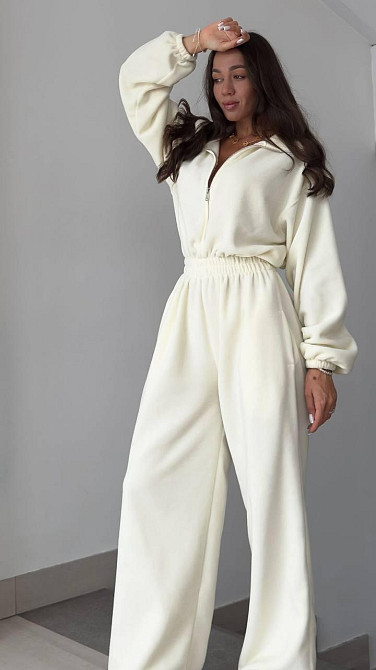 Жіночий теплий оверсайз комбінезон Фліс Полар Одеса - фото 1