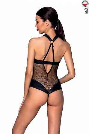 Сітчастий боді з халтером Passion Amanda Body S/M, black Sex Aura Київ