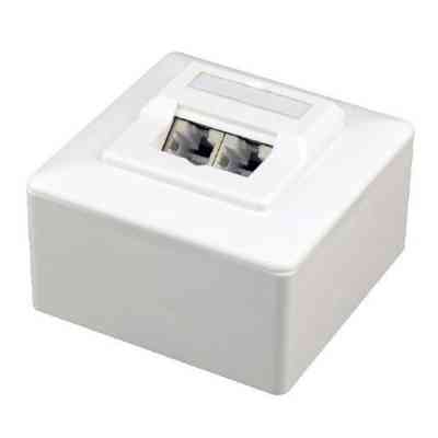 Комп'ютерна розетка RJ45x2 FTP, cat.6 Cablexpert (MWS-2S6-01) Вінниця