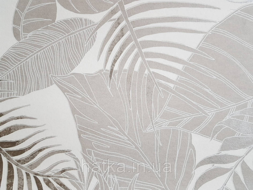 Шпалери флізелінові Khroma LAV101 LA VIE EN ROSE молочні та кремові гілки листя Київ - фото 2