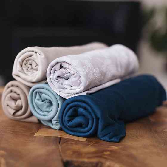 Легкий плед / Трикотажная пеленка Темный Беж Киев