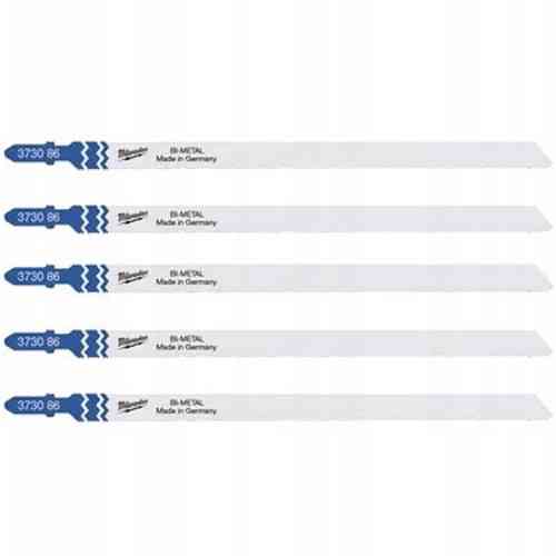 Полотна для лобзика T718AF Bi-Metal MILWAUKEE, 155мм/ крок зуба 1,0мм, (5шт), (універсальні) Одеса
