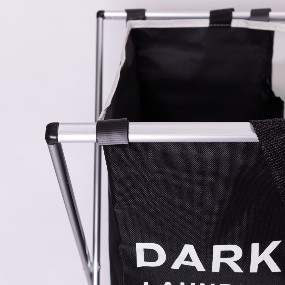 Кошик-органайзер для білизни на каркасі 95 (л) на 3 відділення HP-41-4 Коломия - фото 9