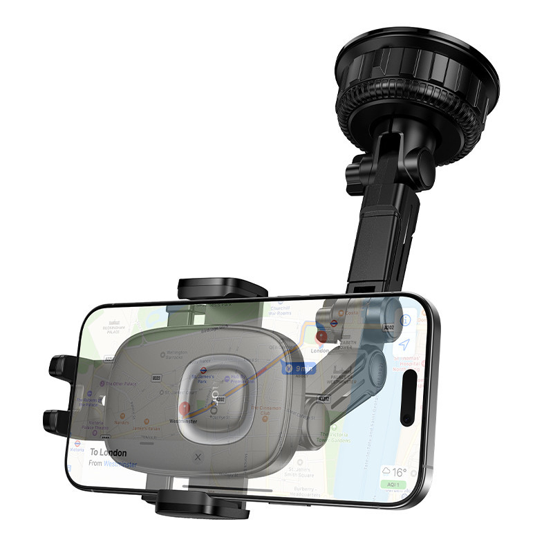 Автомобильный держатель для телефона HOCO H89 Crown large suction cup car holder(center console) Одесса - изображение 4