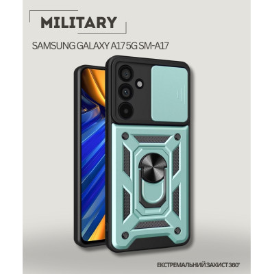 Чохол до мобільного телефона BeCover Military Samsung Galaxy A17 5G SM-A17 Dark Green (713903) Вінниця - фото 5