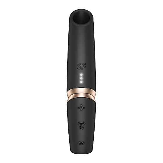 Вакуумний стимулятор Satisfyer Perfect Kiss, магнітна технологія 3D Air Pulse, 30 режимів роботи Sex Aura Київ