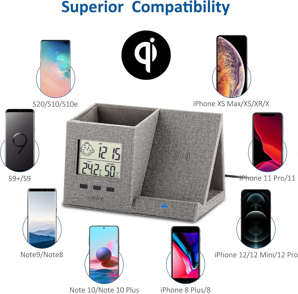 Безпровідна зарядка Lecone 10 Луцьк - фото 1