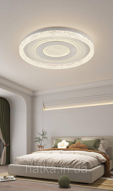 Світлодіодна пристельова люстра VALESO 2H-012, Білий Київ - фото 2