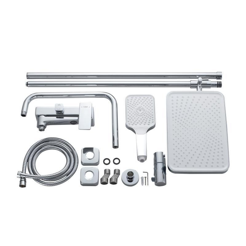 Душова система латунна універсальна Lidz Orion 1030 на три споживачі (з виливом) (k35) LDORI1030CRM48092 Chrome Київ - фото 10