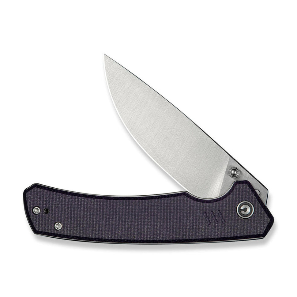 Ніж складаний туристичний Civivi Merit, (8.3 см) 14C28N / Micarta чорний Київ - фото 4