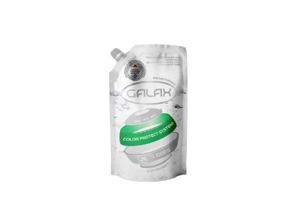 Гель для стирки Для цветных вещей 1л (DOYPACK) ТМ GALAX Solmir Киев - изображение 1