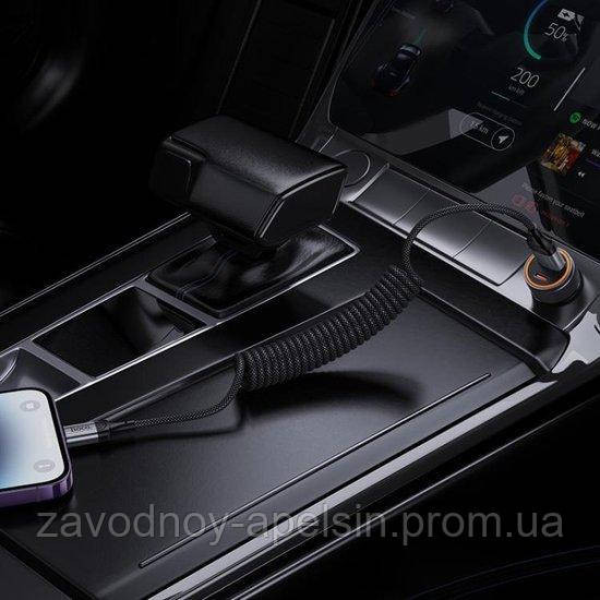 USB lightning Кабель витой в авто (пружина) Одесса - изображение 3