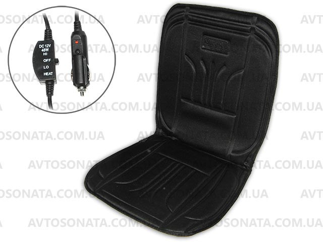 Накидка на сидение с подогревом H-23014BK перекл. min/max Винница - изображение 2
