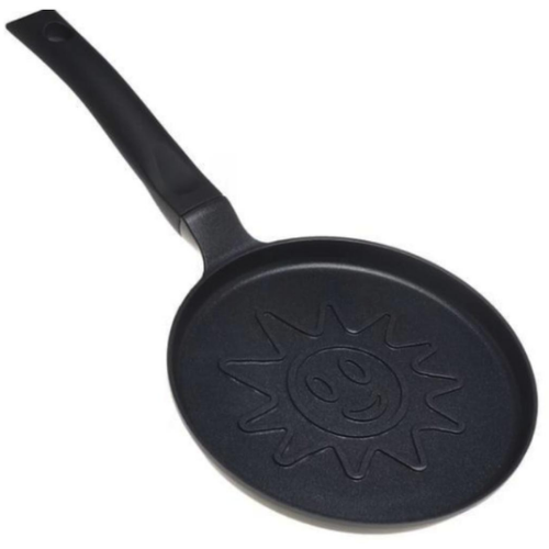 Сковорідка для оладок 18см Сонце індукційне дно алюміній антипригарне покриття 4217 KAMILLE Житомир