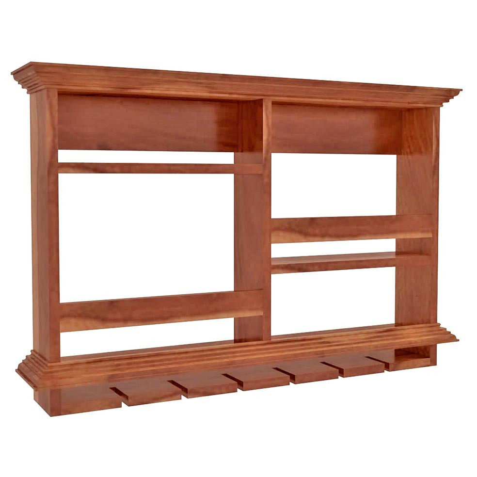 Настінна винна полиця "Сімохо" шафран Миколаїв - фото 1