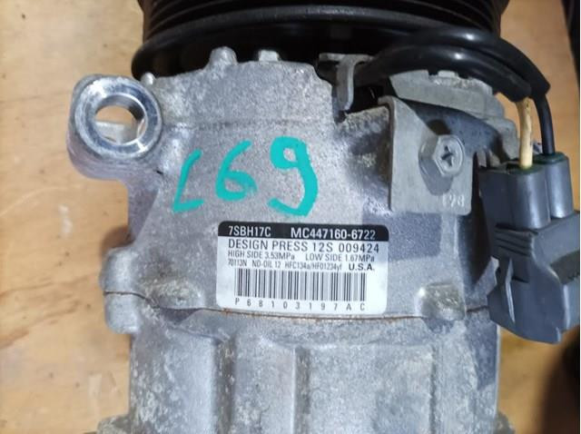 68103197AC Компресор кондиціонера cherokee Коломыя - изображение 3