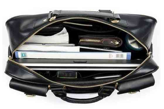 Сумка чоловіча Vintage 14756 Чорна Київ