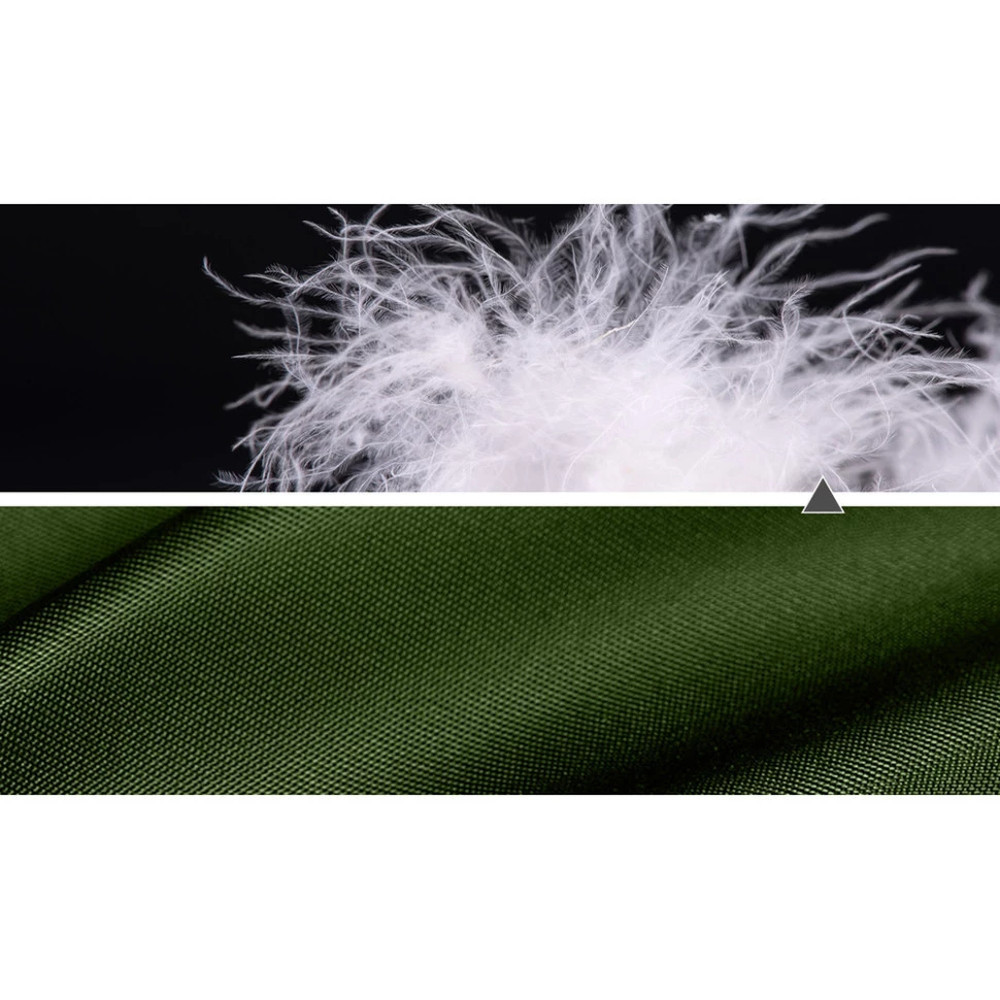 Спальный мешок с натуральным пухом Naturehike CW295 CNK2300SD013 Зеленый Винница - изображение 4