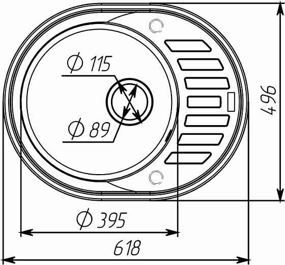 VALESO Гранітна мийка для кухні VALESO SOUL 6250 матова Сафарі Київ