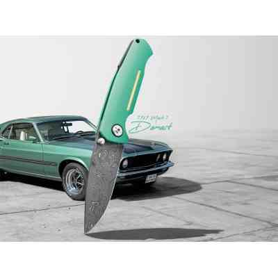 Нож Boker 1969 Mach-1 Damast Green (111102DAM) Винница