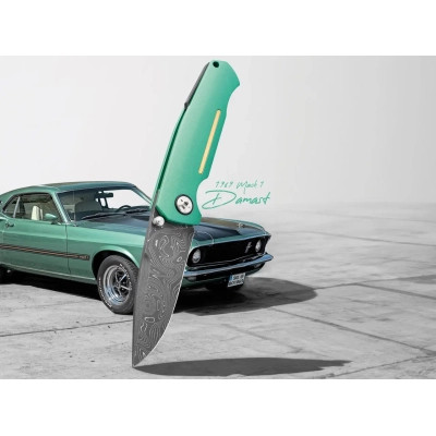 Нож Boker 1969 Mach-1 Damast Green (111102DAM) Винница - изображение 5